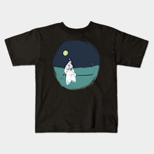 Moonlight Warrior Kids T-Shirt